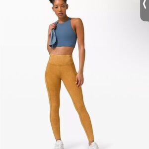 Fast and Free High-Rise Tight 25" Ice Dye